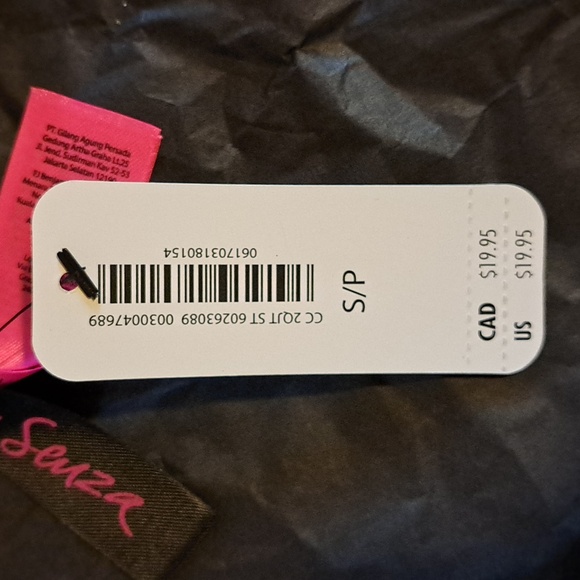 🇨🇦 La Senza ✨️NWT✨️ Size S Panties Bikini Style with Lace - Picture 5 of 6